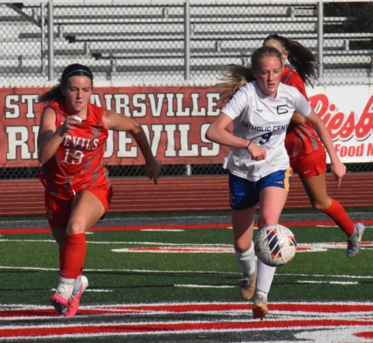 St. Clairsville Girls Score Early, Hold Off Steubenville Catholic